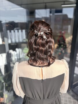 アリカ(arika) ハーフアップ