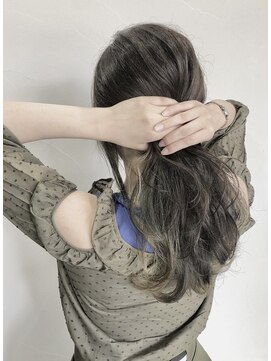 ラックセカンドスペース(LUCK 2nd SPACE) インナーカラー/オリーブグリーン/八千代台/ケアブリーチ