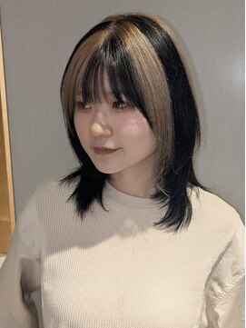 チャコレ パーチ 北千住店(Chacolle perch) セクションカラー×レイヤーカット