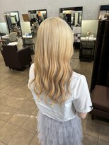 ソワン ドゥ ブレス 今里店(soin de brace)&nbsp;抜きっぱなし風ブロンド