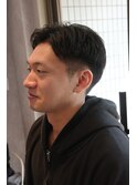 【清潔感UP | ビジネス×刈り上げ×アップバング】