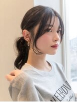 ダル 渋谷/表参道(DAL.)&nbsp;くびれミディアムハッシュカットダークアッシュモカブラウン