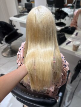ランテルディ 渋谷(LANTERDIT) White blonde/ホワイトブロンド