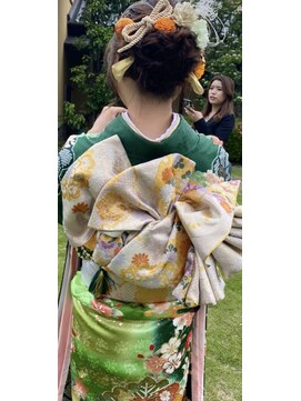 小笠原美容室 アップスタイル