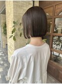 透明感カラー、オリーブ