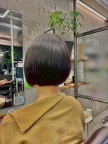 アシャベース 芦屋(asha VaSE)&nbsp;ダークパープル/ナチュラルショート/ミルクブラウン/夏/芦屋