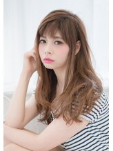 ヘアーアンドネイル アルテ 北本(hair&nail ARTE) グラデカラーがはえるロングヘア