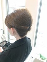 ロカット サロン(Roquat Salon)&nbsp;クラシカル夜会巻きアレンジ【ヘアアレンジ　立川/立川南】
