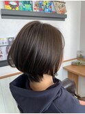 ツヤ髪ショートボブ