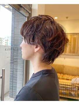 ヘアー テクニカ(hair Technica) 広瀬オススメ「ショートにニュアンスパーマヘアー」