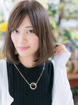 カバーヘア ブリス 北浦和(COVER HAIR bliss) ★斜めバングオリーブグレージュ小顔 ワンカール20代30代40代★7