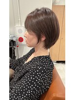 ネイロ 錦糸町(NeiRo)&nbsp;縮毛矯正ミニウルフテラコッタデジタルパーマくすみブルー