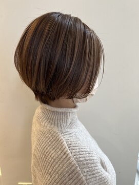 アデプト 金町店(adept) 【adept金町店　軽米style】ショートボブ×ハイライト