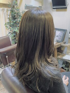 アックスピュア(axe pure) アデクシーカラーで作る★くすみカラー