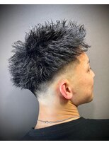 ヒロギンザ 新橋銀座口店(HIRO GINZA) ツイストフェードアップバングスタイル