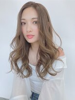 ルービック 京橋(Rubik's)&nbsp;小顔カットニュアンスカール/透明感ベージュ