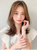 ★大人可愛いショコラアッシュヘルシースタイルふんわりカール