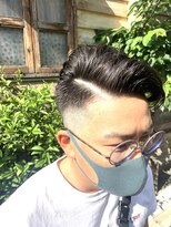 ルピナス 北千住(Lupinus) リーゼント風ツーブロック