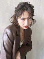 アイティーバイアルバム 松戸店(IT by ALBUM)&nbsp;ボブアレンジ_切りっぱなしボブエアリーロング_28971