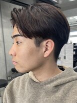 フイ 代々木(Hui)&nbsp;アップバング/メンズツーブロックマッシュ/束感ショート/波巻き