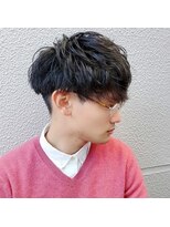 エストアール フクオカ 福岡博多店(est-r. Fukuoka)&nbsp;マッシュ×ニュアンスパーマ