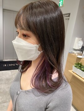 アヴァンス 京橋店(AVANCE) 大人可愛くインナーカラーと相性の良いグレージュ