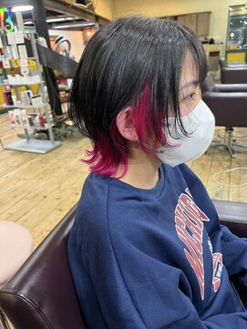 スミ(sumi) ウルフカット/長崎ウルフカット/ウルフヘア/20代30代40代◎岩田