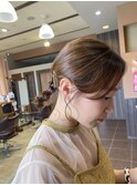 おくれ毛アレンジ