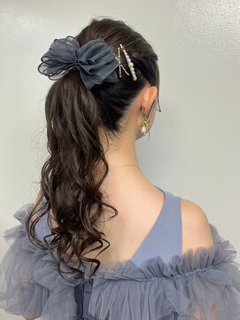 オアシス ガーデン 上尾店(Oasis GaRDEN) 高めのポニーテール♪