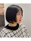 ミニボブと顔まわりレイヤー