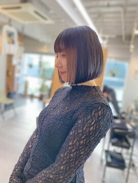 アンドチル 渋谷(AND CHILL) ミニボブ/コンパクトボブ/あごラインボブ　渋谷