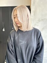セシルヘアー(CECIL hair) ホワイトベージュカラー　下北沢
