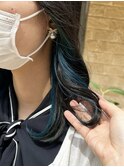 インナーにモスグリーン♪