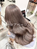 ダブル アンダーバー サロン(W_SALON) 【W_SALON 河原町】ココアベージュ/韓国風巻き/レイヤーカット
