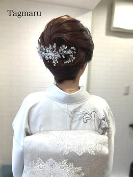 タグマル 和装ヘアセット☆束感のある抱き合わせ