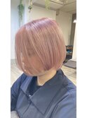 ハイトーン/ブリーチ/ケアブリーチ/ペールピンク/香川/高松