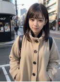 20代30代ナチュラルワンカールボブ艶感結べるボブ前髪