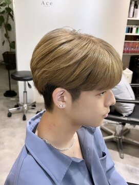エイス 梅田 中津(Ace) マッシュヘア　韓国ヘア　韓国風