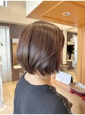 うなじ美人×ボブ