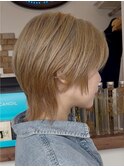 透明感抜群ブリーチミルクティーベージュ