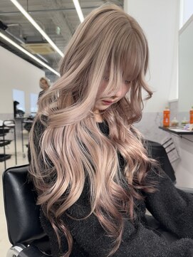 ディーエヌエー バイ エゴル(DiNA by ENGOL) ミルクティーベージュ/ベージュカラー/ハイトーンカラー