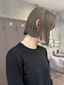 【人気クーポン！】カット＋ブリーチなしダブルカラー＋3stepトリートメント