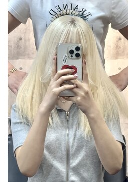 メゾン 心斎橋店(Maison) ホワイトブロンド@midori_maison