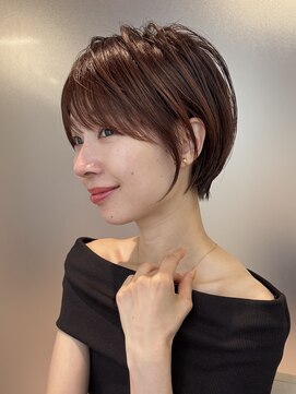 ジルブラン 大阪(JIL BLAN) 大人ショートヘア/ハイライトカラー/イルミナカラー[堺]