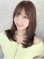 アイリス 天文館店(AIRIS)&nbsp;レイヤーカット/ヘーゼルベージュ