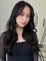 ソヨン 名駅2号店(SOYON)&nbsp;小顔/ロングレイヤー/黒髪/オリーブグレー/ココアベージュ/230