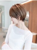 "顔まわりおくれ毛"小顔カット/30代40代おすすめヘア