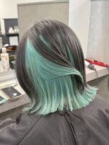 いろあそび 町田&nbsp;インナーカラー/ペールグリーン