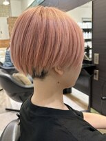 アニー 松戸(ANNI)&nbsp;ホワイトグレージュ/ミニウルフ/デジタルパーマ/チェリーブラウ