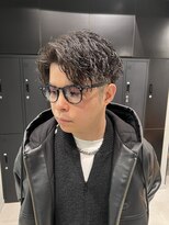 シャルムバイケンジ(Charm.by KENJE)&nbsp;ツイストスパイラル/メンズパーマ/メンズ/パーマ/メンズカット